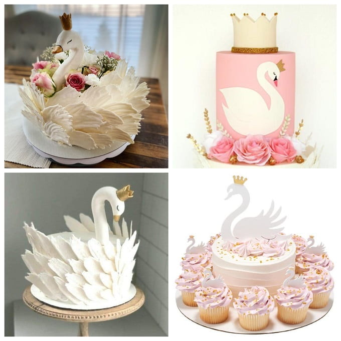 Cuscino Cigno In Peluche - Decorazione Per Camera, Rosa, 40x30cm - Foto 5