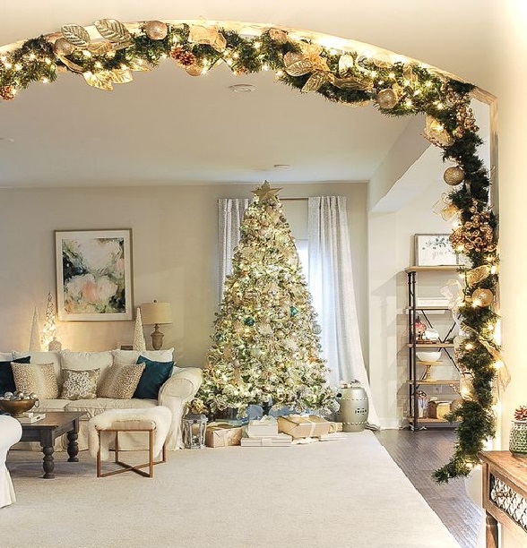 Come Decorare Un Arco In Casa Per Natale Come Decorare l'Ingresso per Natale - Come Fare, Allestire, Addobbare