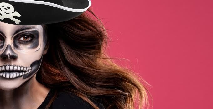 Trucco Maschera Pirata Fai Da Te Trucco Piratessa Vestiti Di