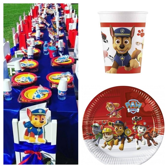 8 piatti in cartone Paw Patrol pronti all'azione™ 23 cm